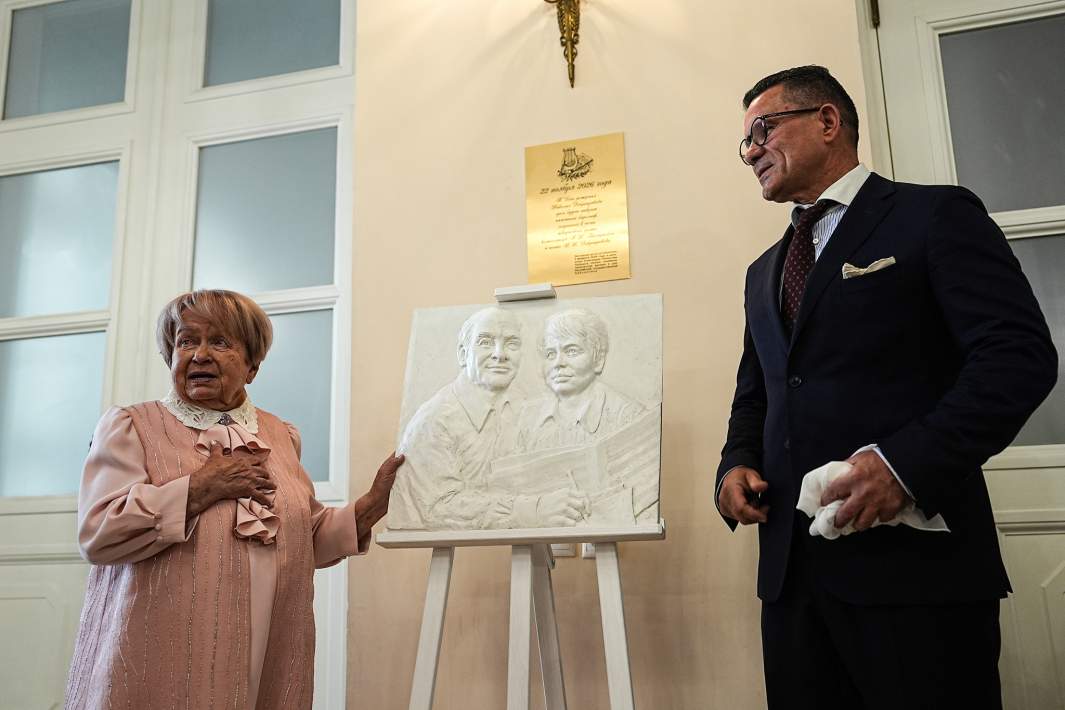 Александра Пахмутова и Вадим Дуда