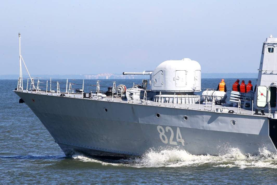 Большой ракетный катер "Моршанск"