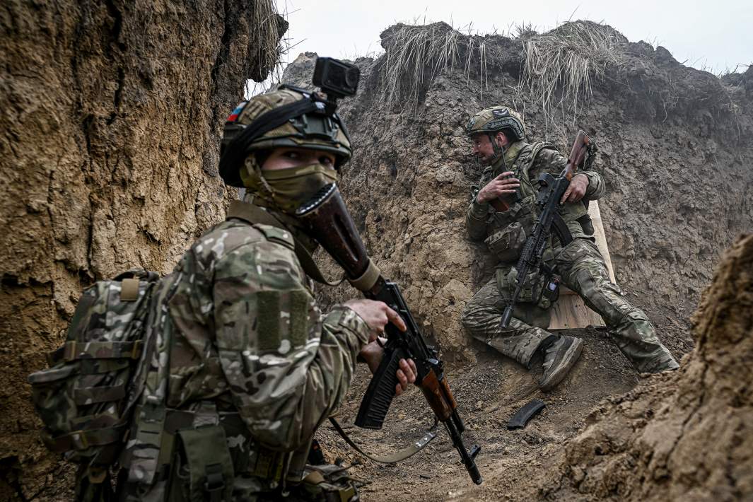 Военнослужащие ВС РФ в зоне СВО 