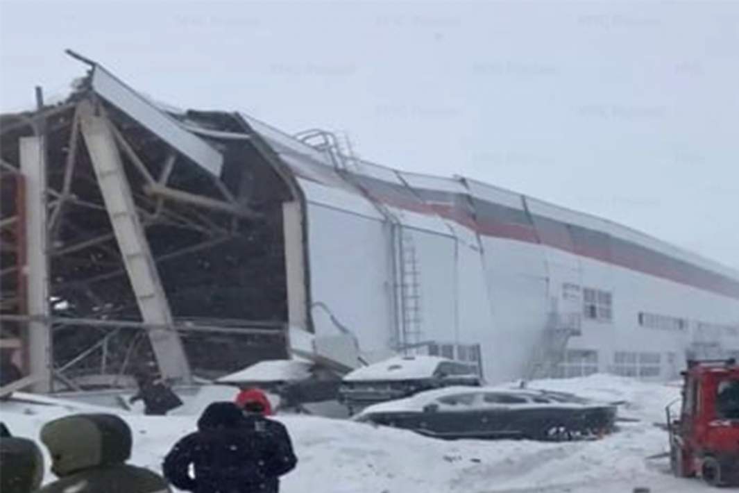 Обрушение крыши