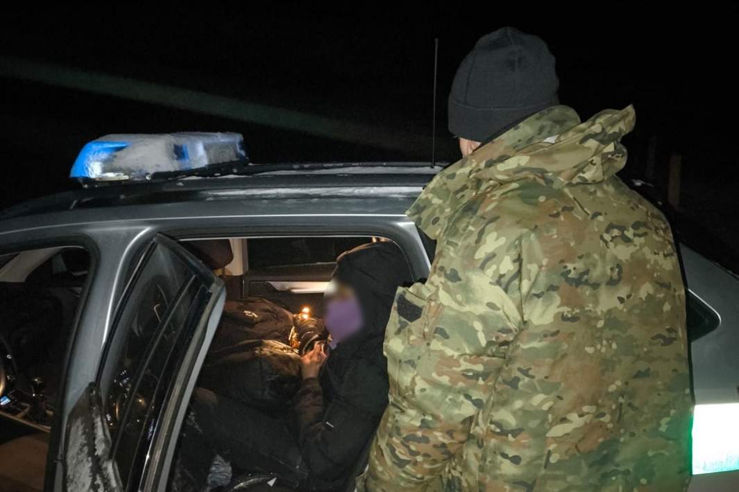 Задержание нелегальных мигрантов 