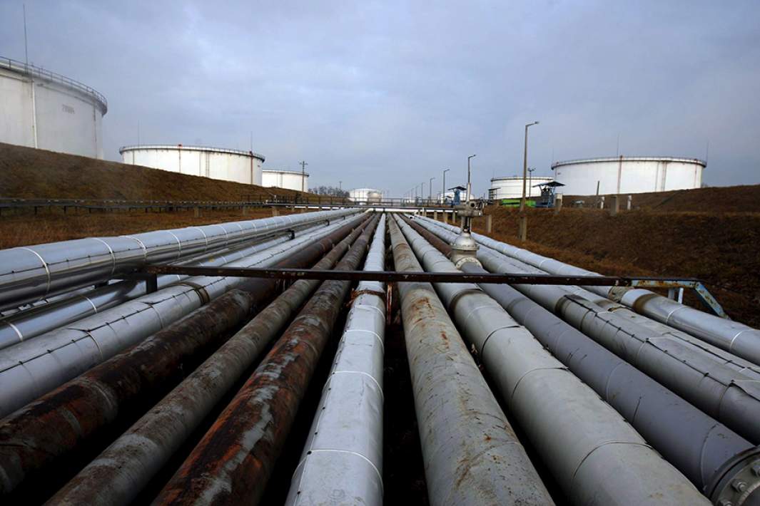 Нефтепровод в Венгрии 