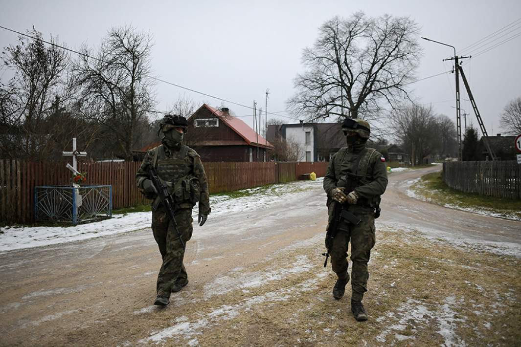 Польские пограничники 