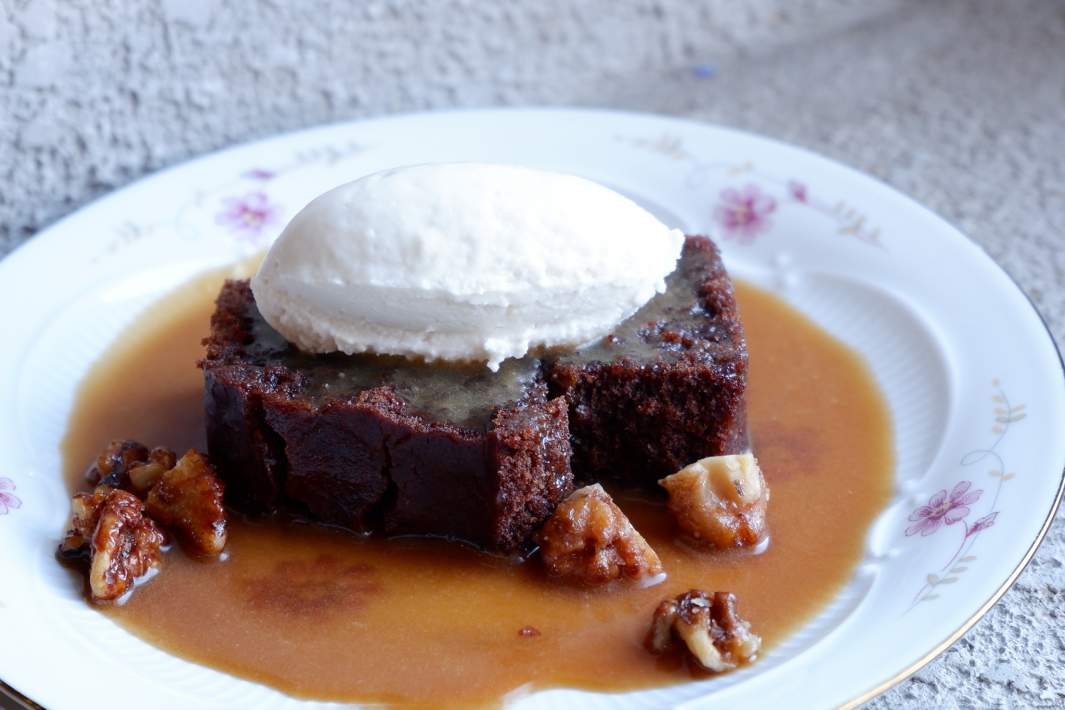 Постный кофейный кекс