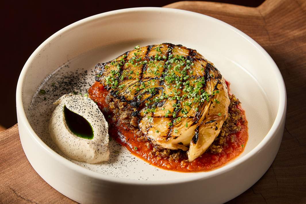 Стейк из капусты