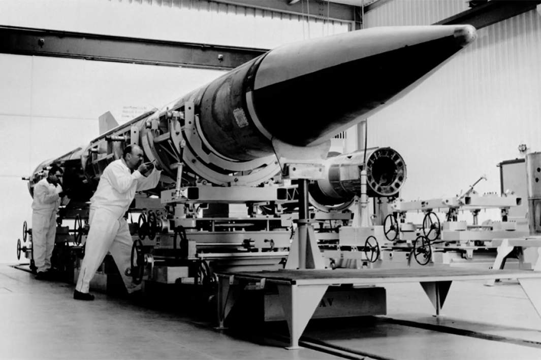 Сборка ракеты MD-620