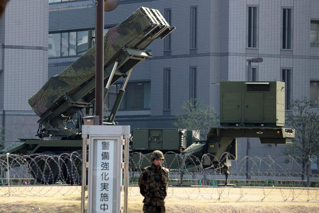 Зенитно-ракетный комплекс Patriot сил самообороны Японии