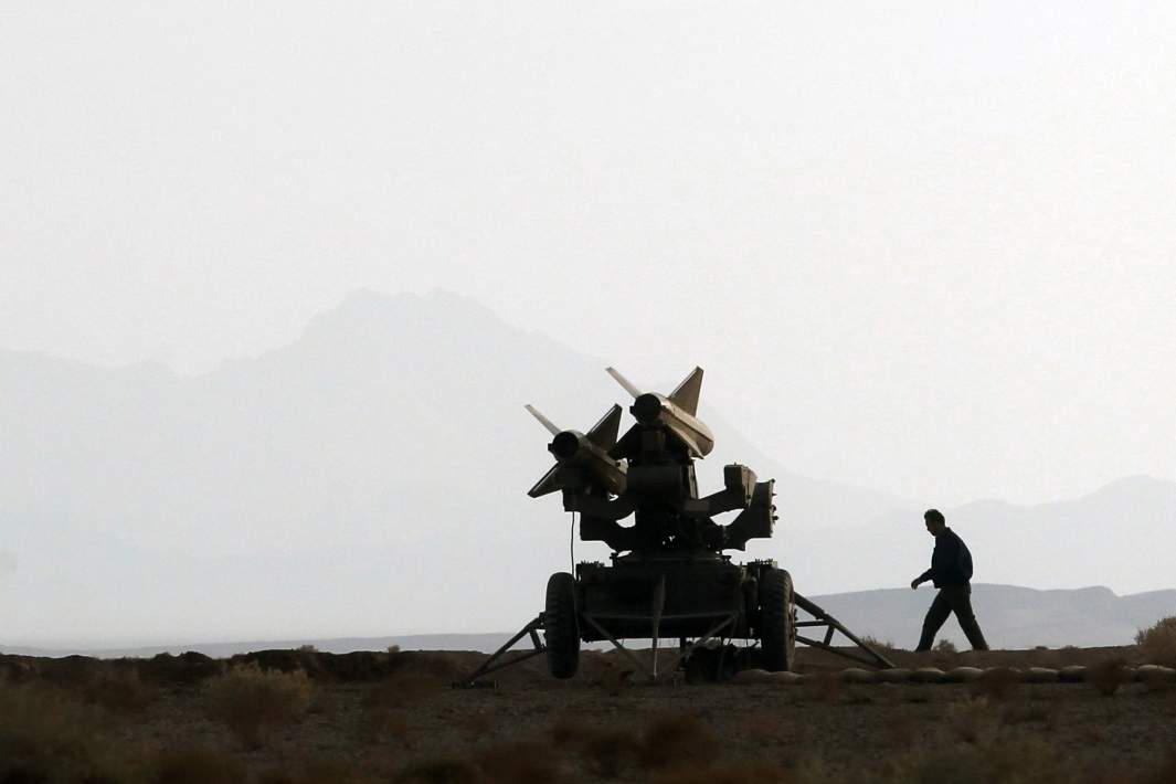 Иранская пусковая установка 