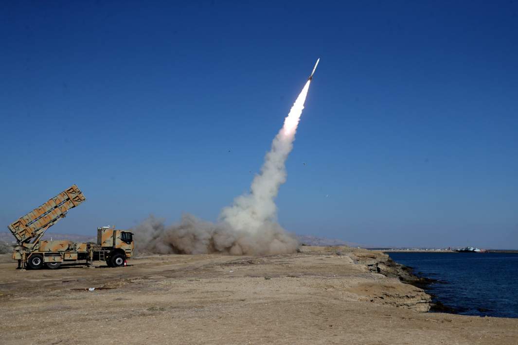 Иранская ракетная установка 