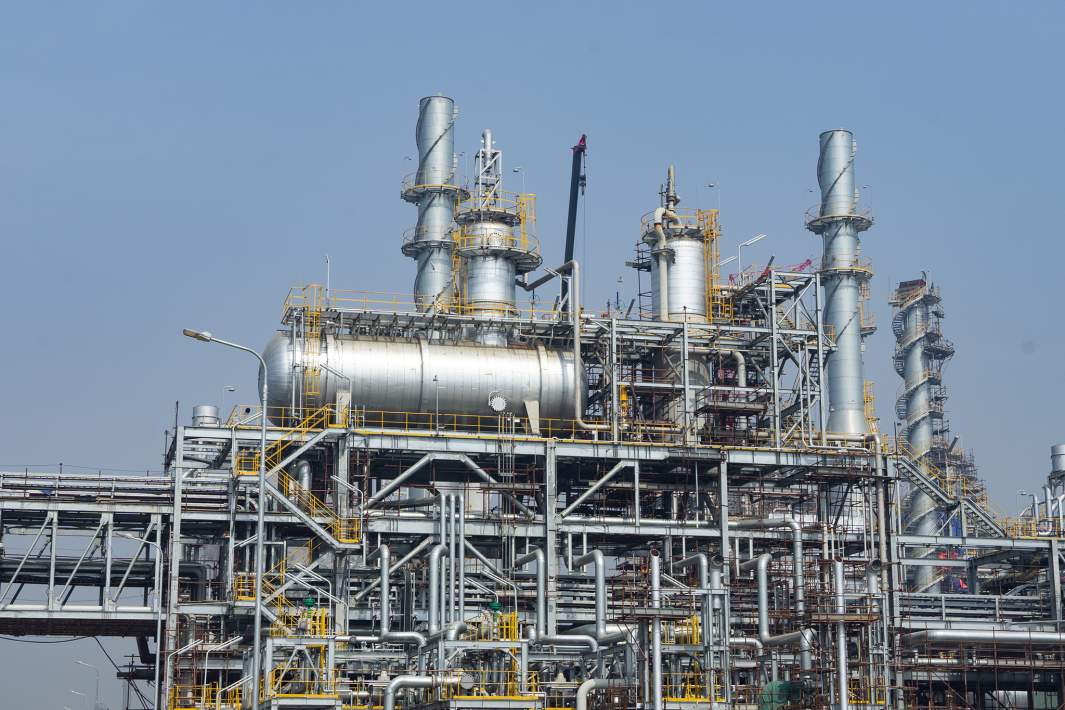 Завод по производству удобрений 