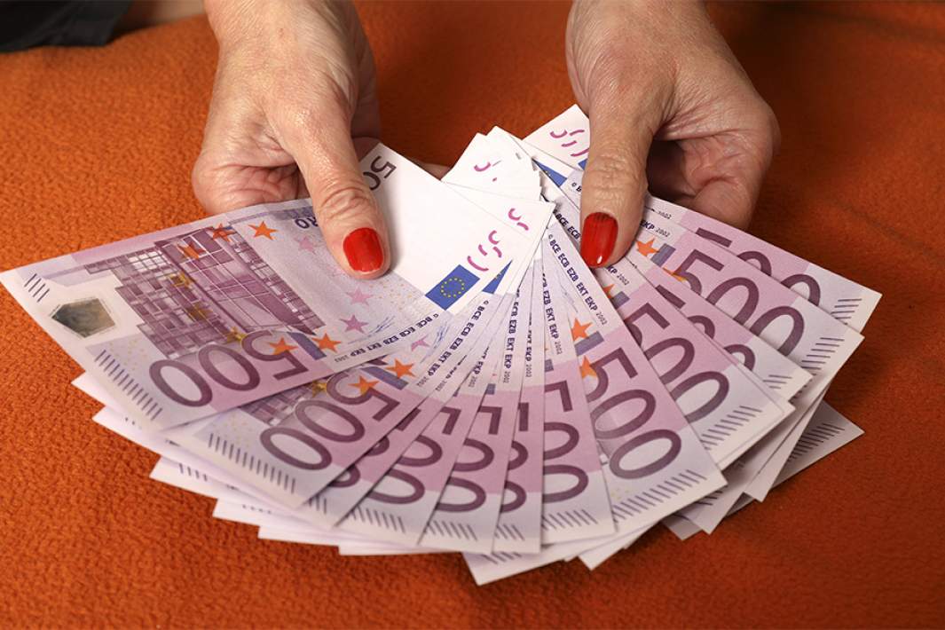 Евро купюра