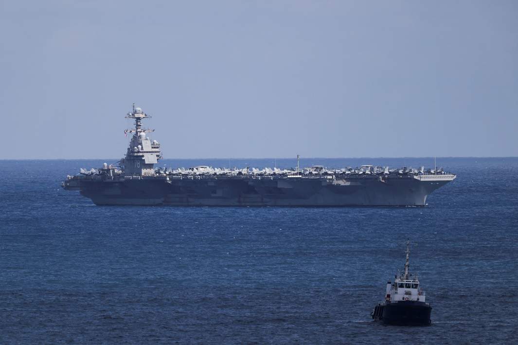 Авианосец USS Gerald R. Ford
