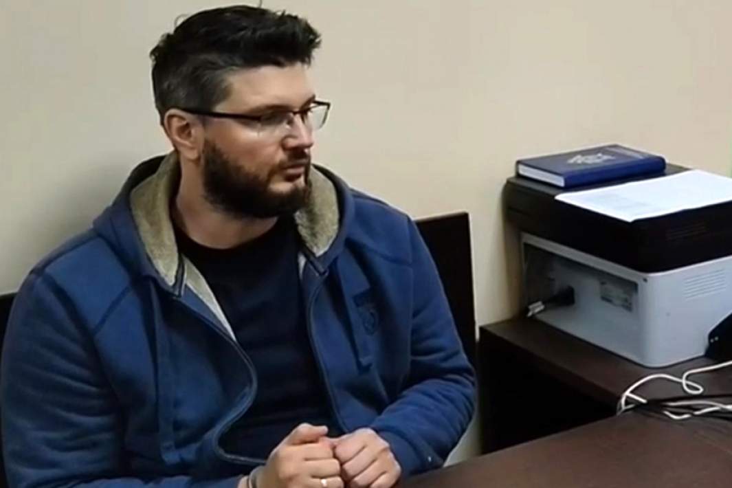 Роман Ткаченко на допросе в Следственном комитете РФ