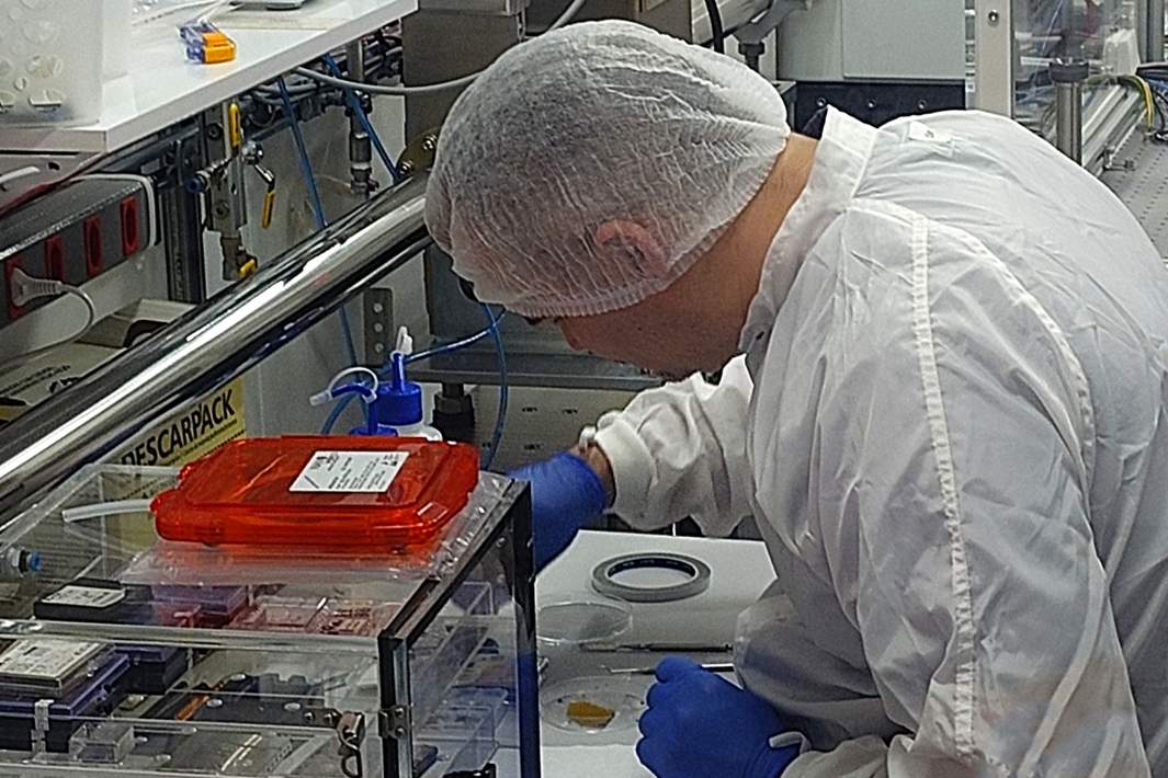 Работа в лаборатории