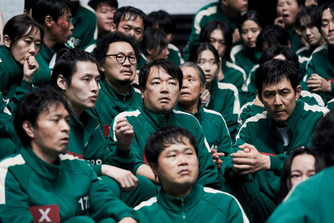 Кадр из сериала «Игра в кальмара»