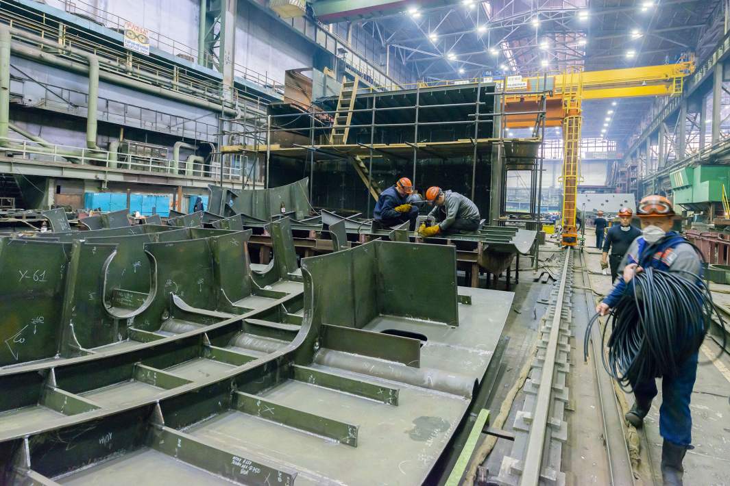 Рабочие Севмаша