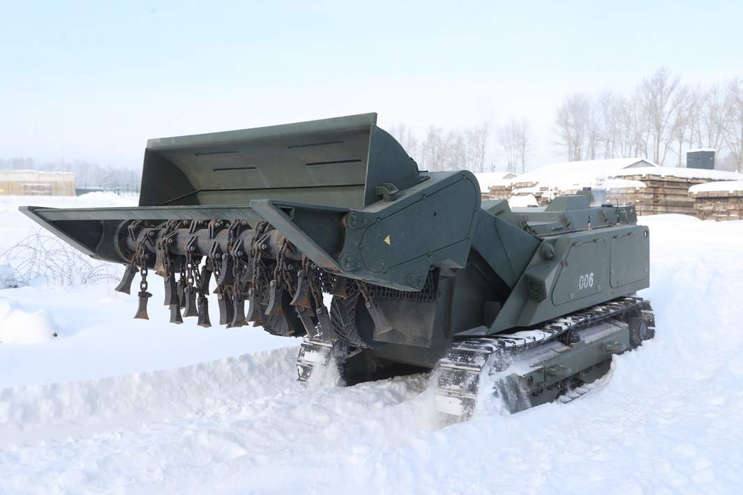 Наземный робототехнический комплекс «Уран-6»