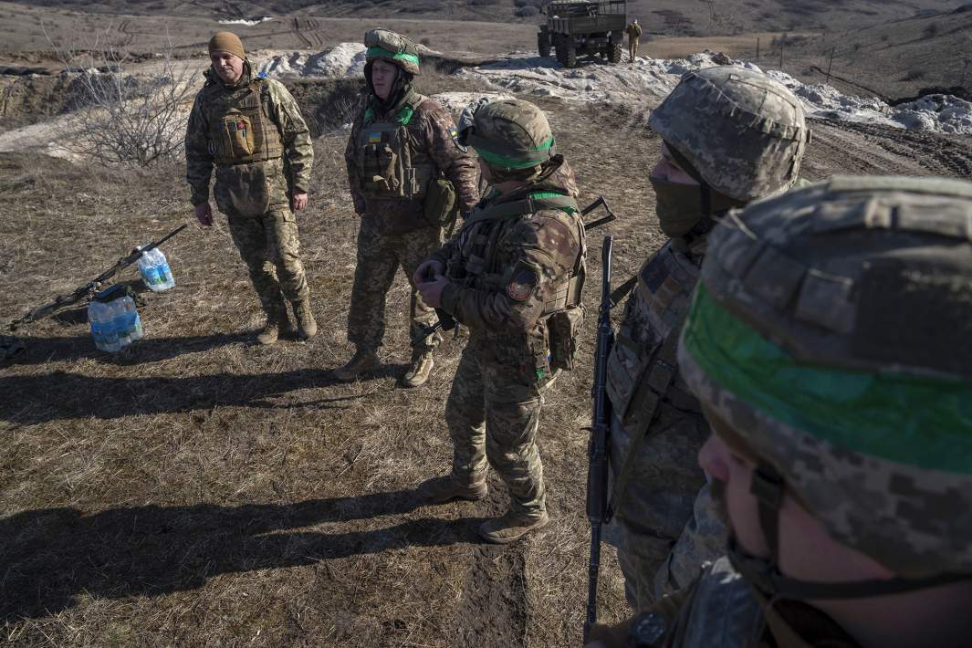 Военнослужащие ВСУ