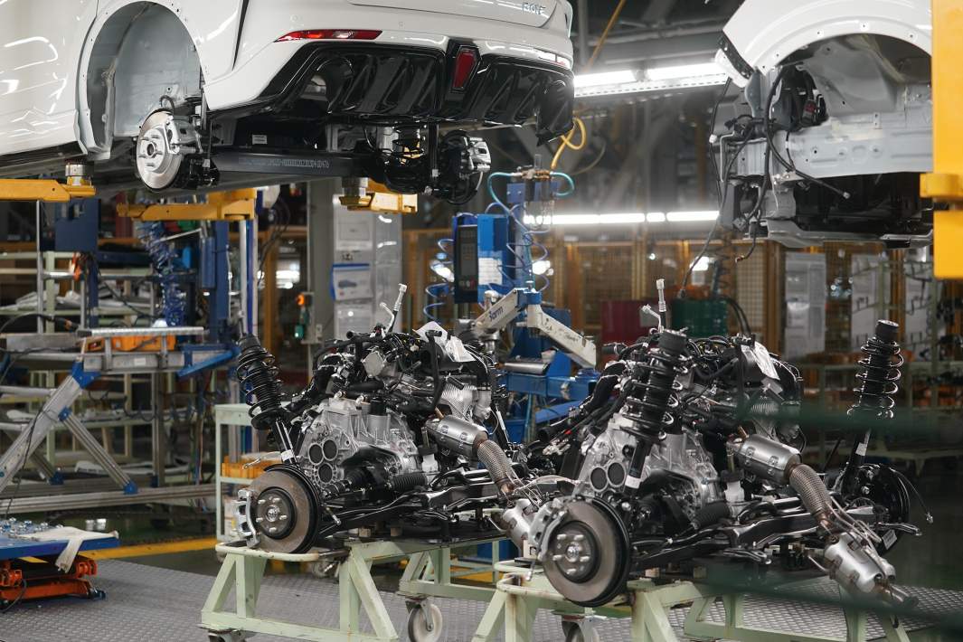 Сборка автомобилей Kaiyi E5 на заводе «Автотор»