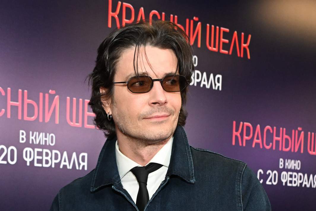 Актер Максим Матвеев на премьере фильма «Красный шелк»