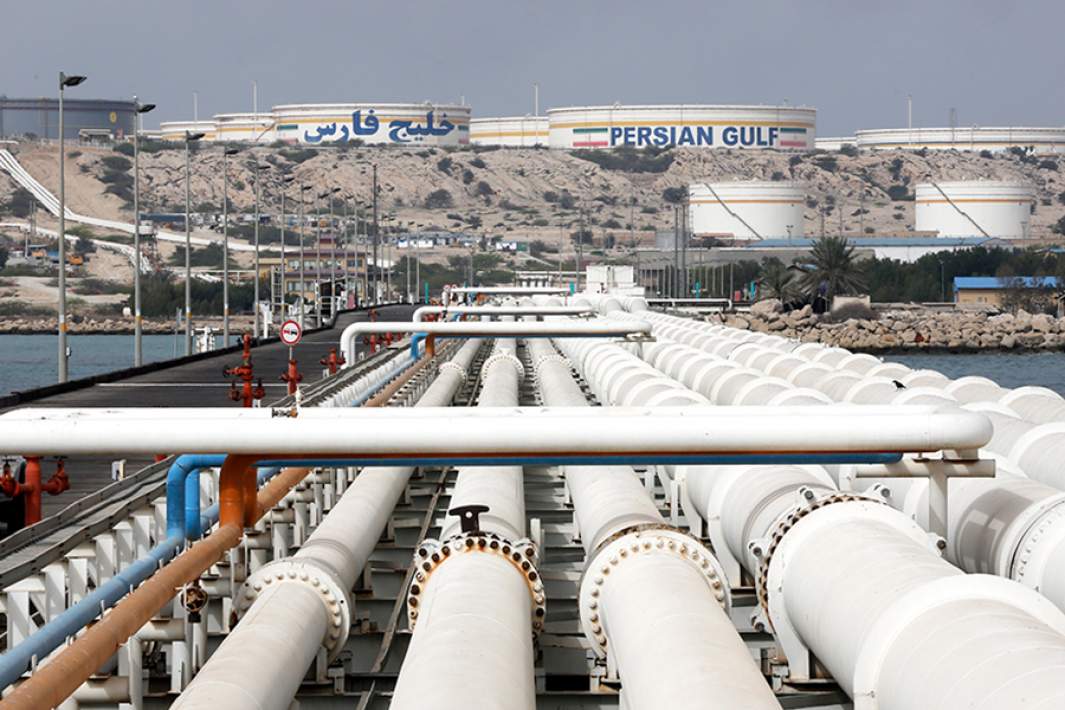 Нефтеналивной терминал в Иране