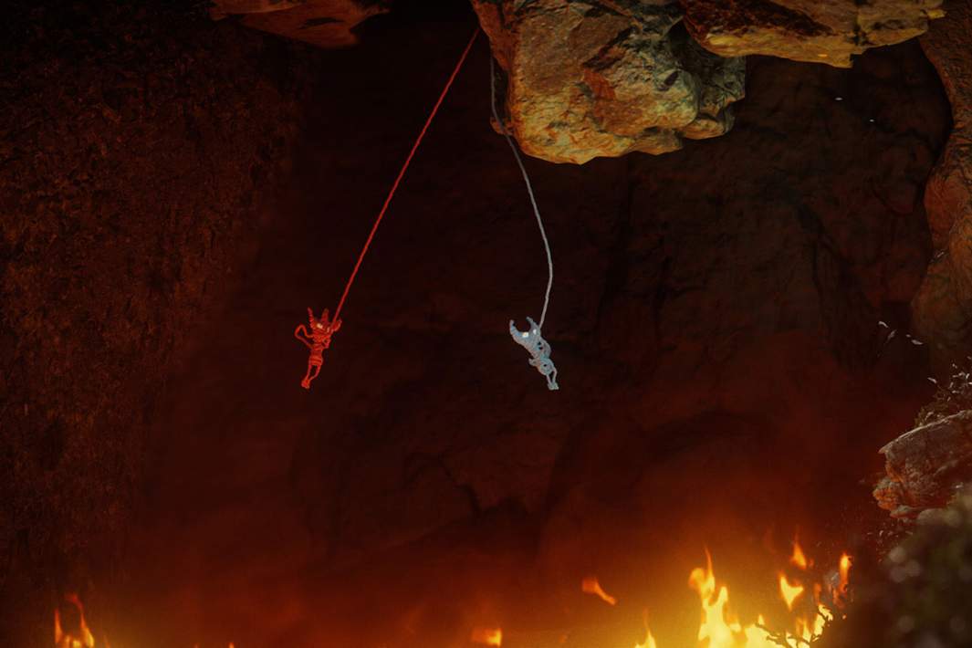 Кадр из игры Unravel Two