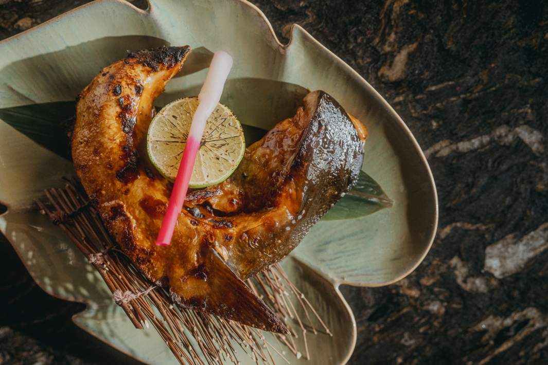 Рыбьи щечки в соусе терияки