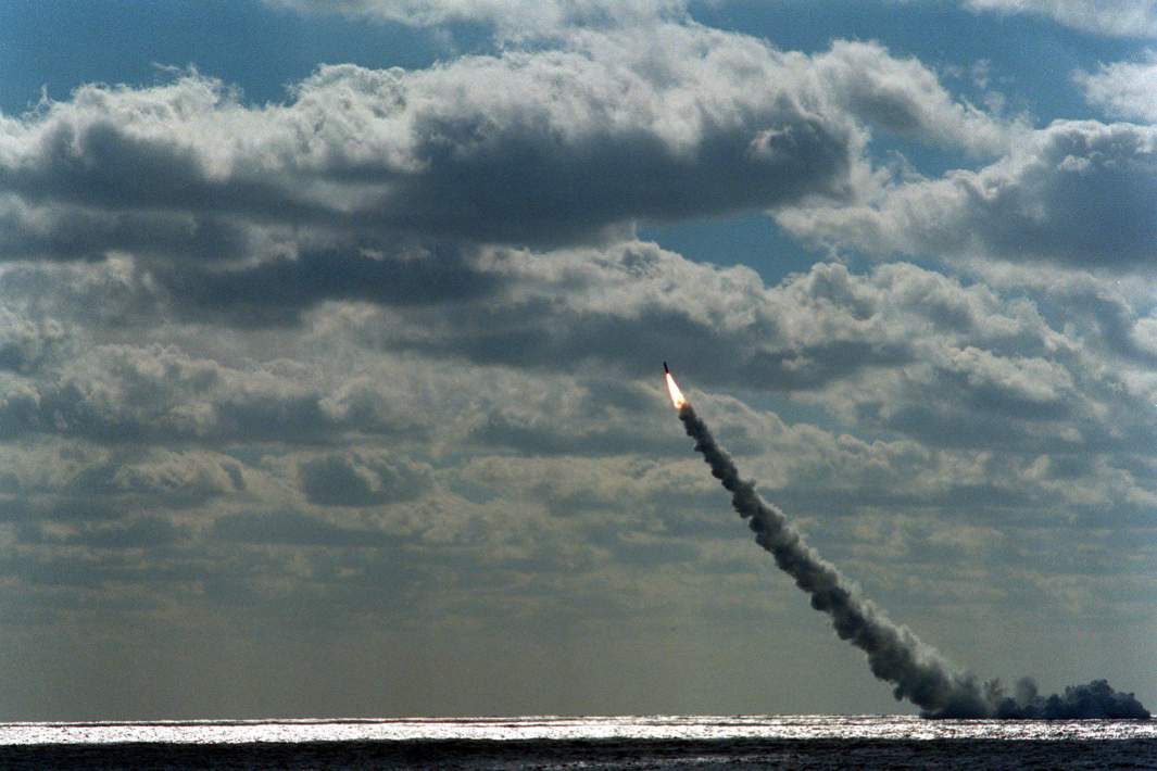 Пуск ракеты Trident II