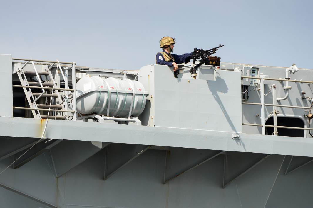 Матрос британских ВМС 