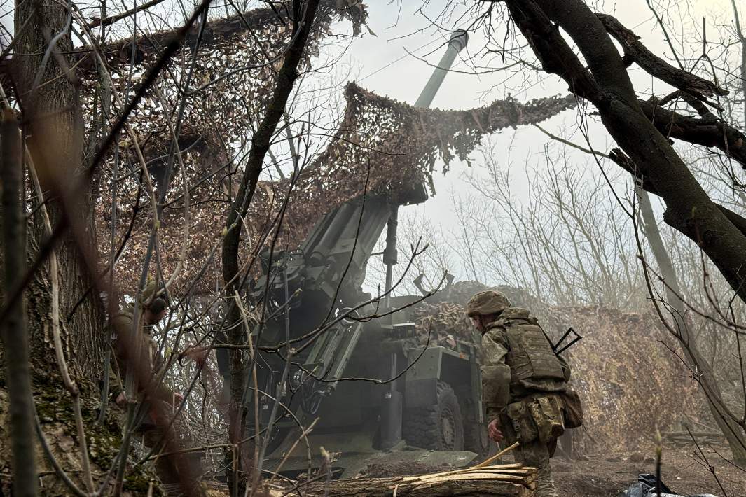 Артиллерия ВСУ 