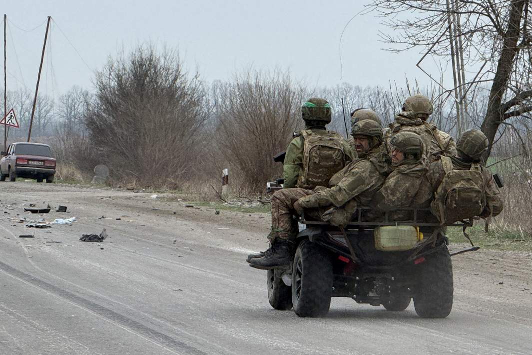 Военнослужащие ВСУ