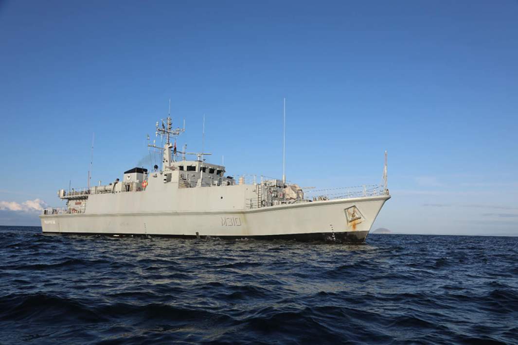 Украинский минный тральщик «Чернигов»