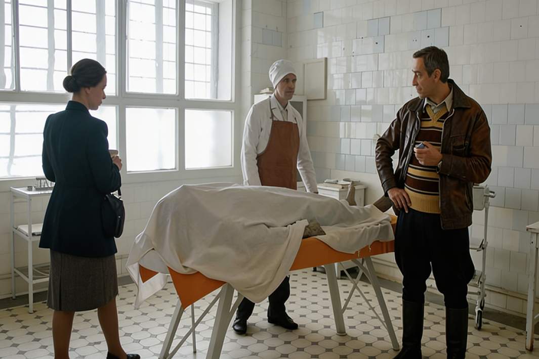 Кадр из сериала «Грачи»