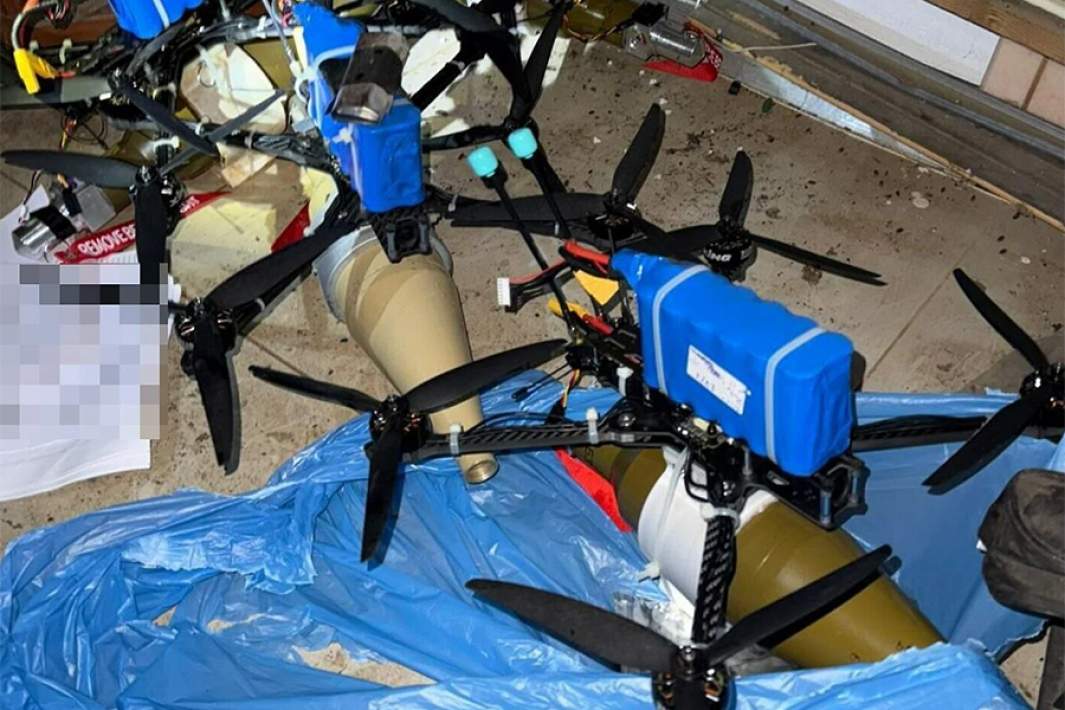 FPV-дроны движения «Хезболла», захваченные израильской армией в ходе операции в Ливане