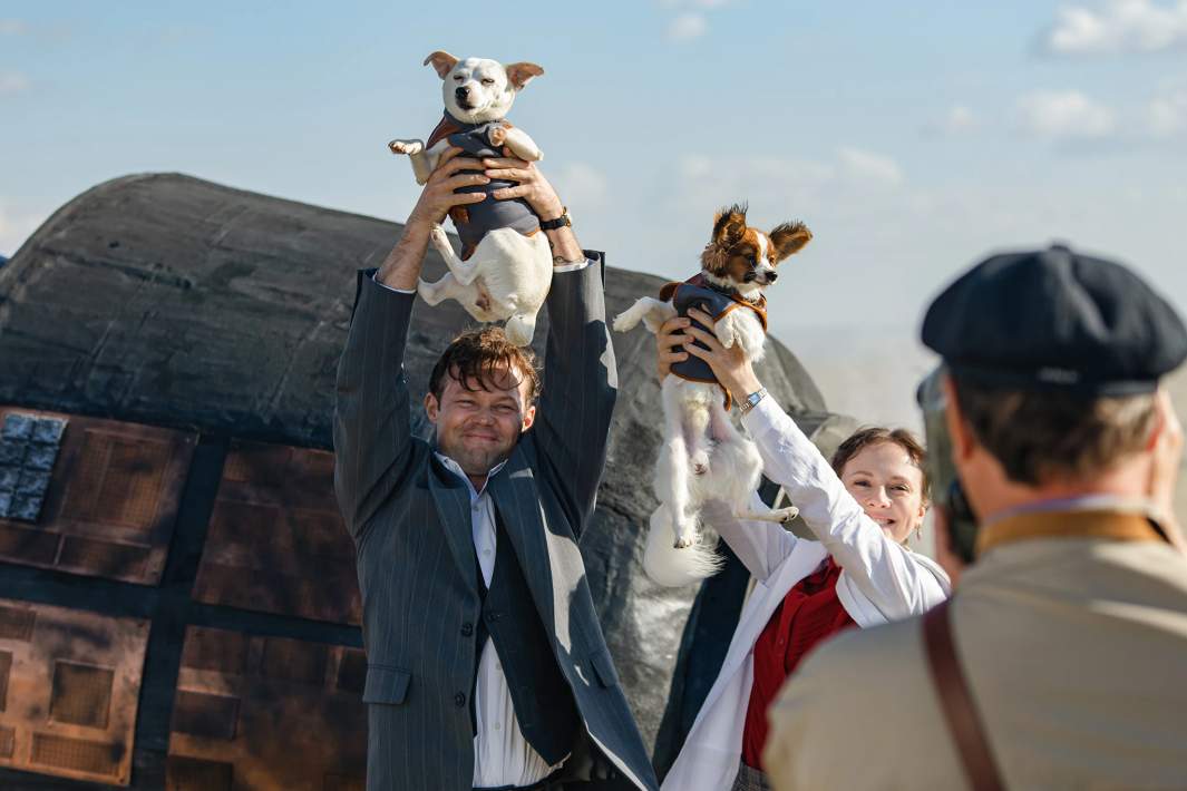 Кадр из фильма «Моя собака — космонавт»