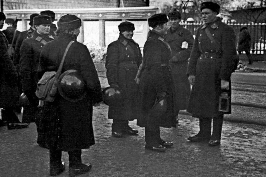 Советские милиционеры