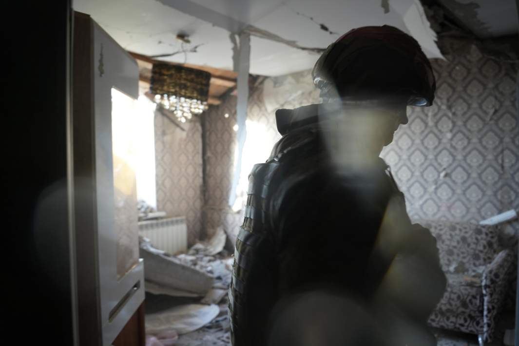 На линии соприкосновения