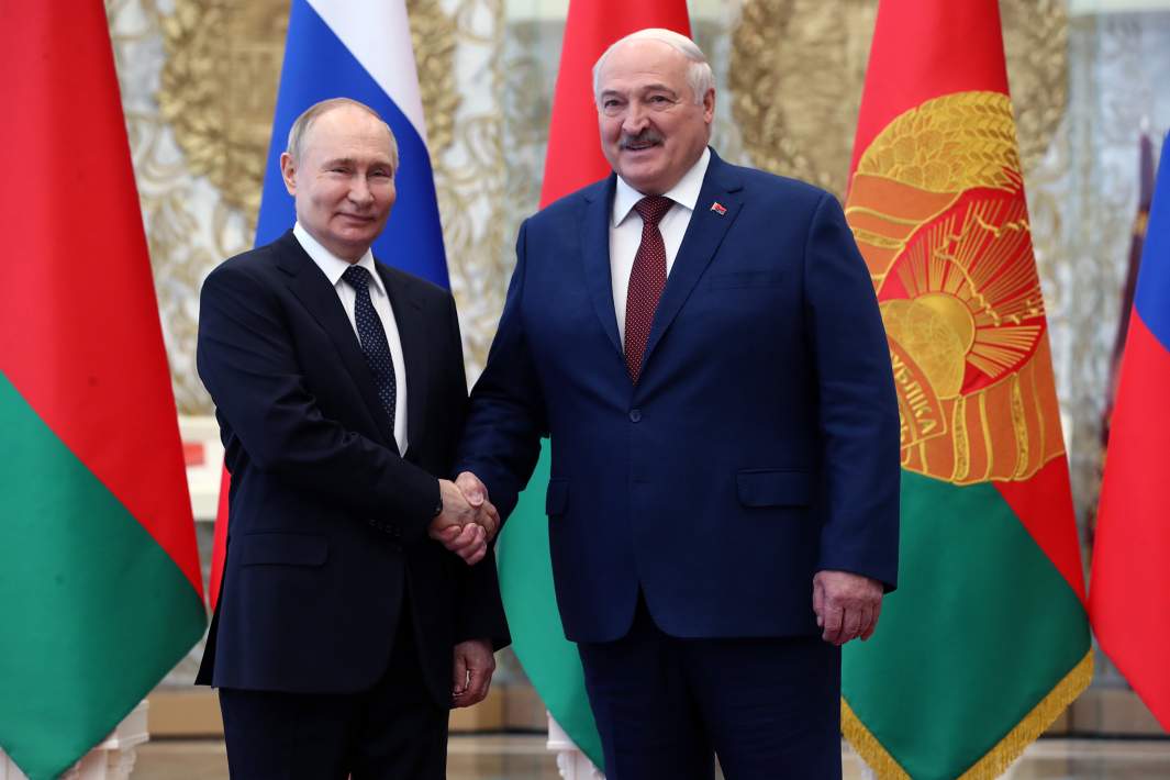 Путин и Лукашенко