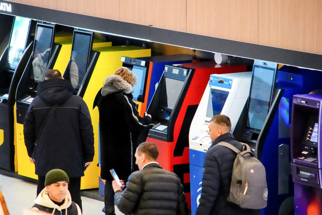 Пополнения счета через банкомат 