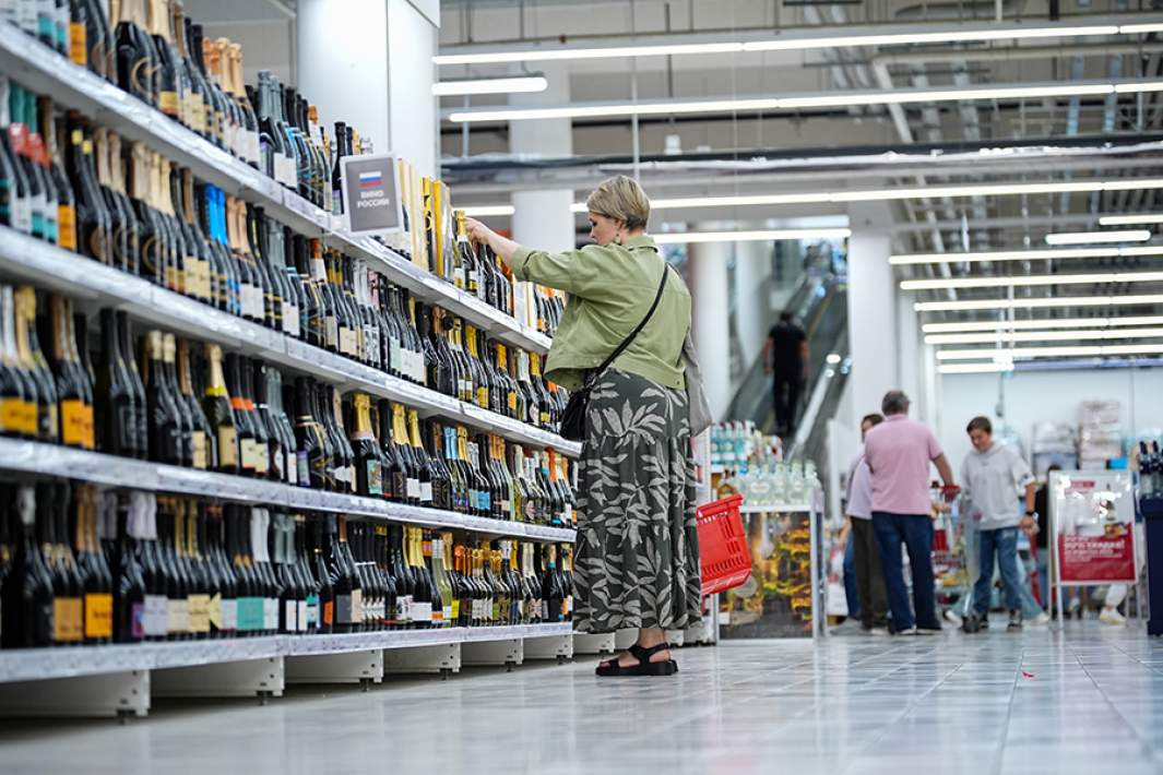 Женщина в магазине 