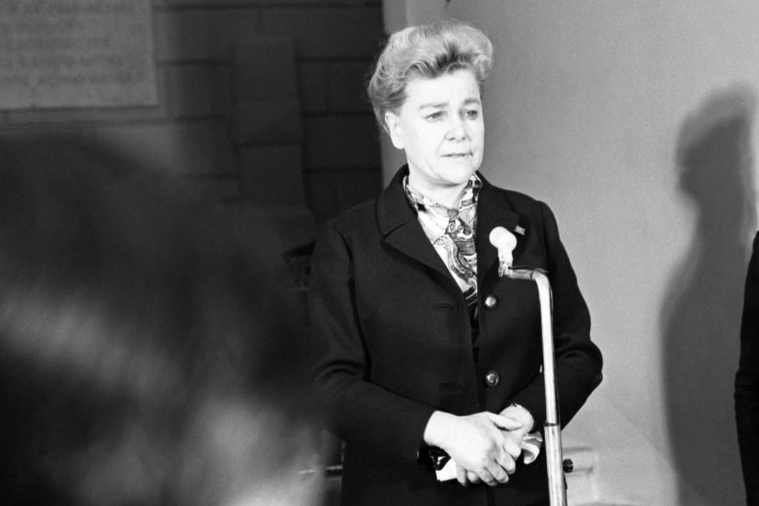 Министр культуры СССР Екатерина Фурцева