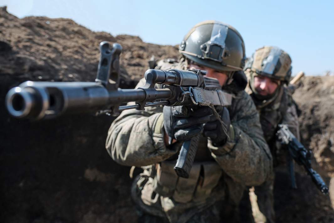 Военнослужащие мотострелкового полка