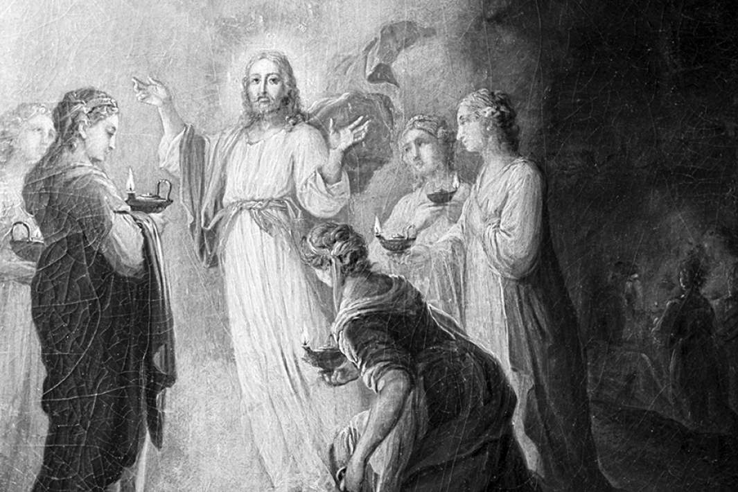 Картина "Притча о мудрых и неразумных девах" В.Л. Боровиковского