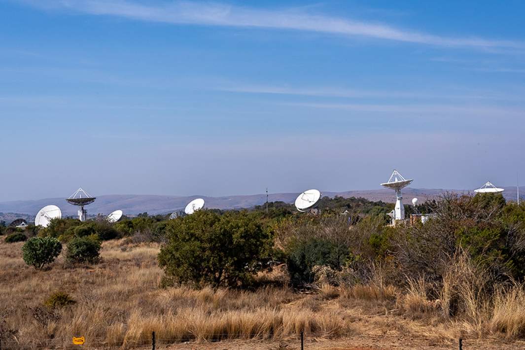 Антенный комплекс Центра управления полетами Национального космического агентства ЮАР (SANSA)