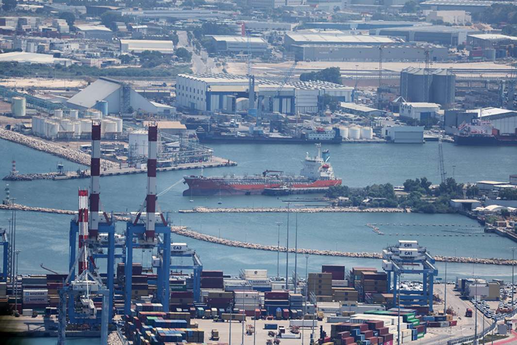 Торговый порт Хайфы