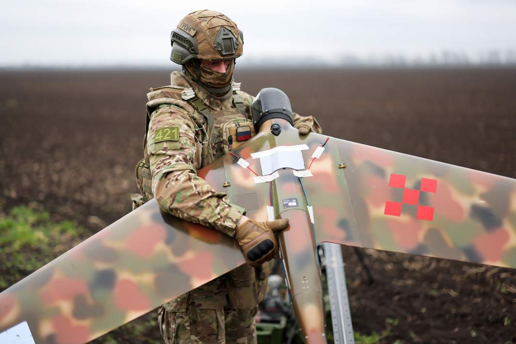 Военнослужащие подразделения беспилотных систем