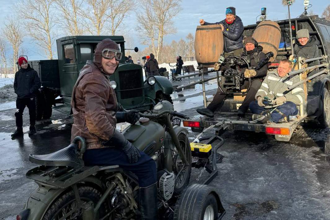 Кадры со съемок