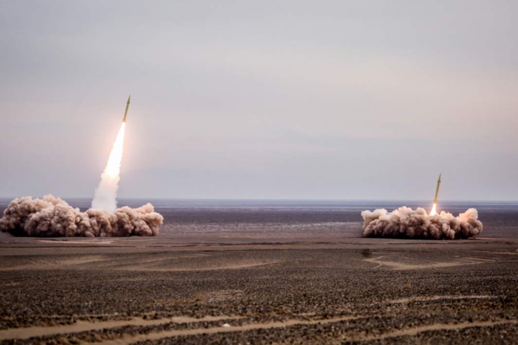 Запуск иранских ракет 