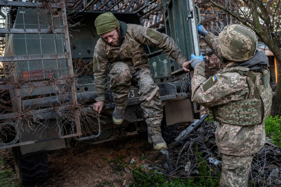Украинский военнослужащие 