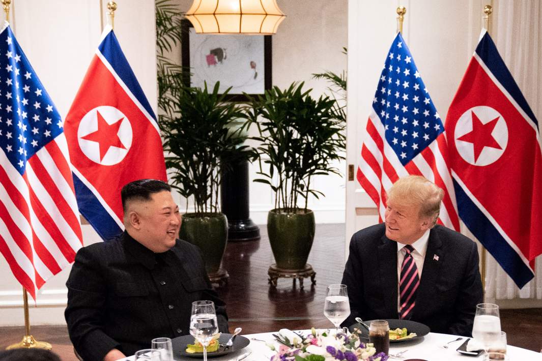Дональд Трамп и Ким Чен Ын